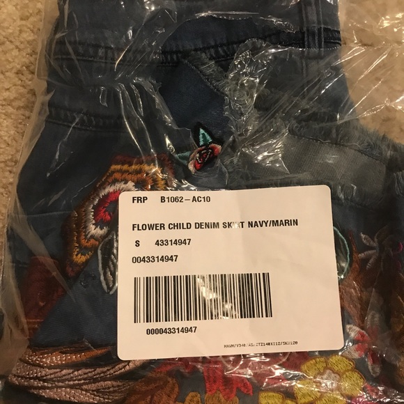 ❌SOLD❌ Spell & The Gypsy Denim Skirt - Picture 6 of 6